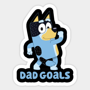 Dad Goals Sticker